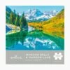 Hallmark Maroon Bells And Maroon Lake Mountain Scene 550-Piece Puzzle