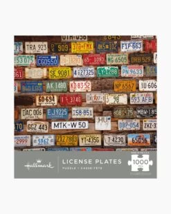 Hallmark License Plates 1,000-Piece Puzzle