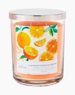 Hallmark Orange Vanilla Cream 3-Wick Jar Candle (16 Oz.) -Toy store 000500 1000584486 NoColor ALT2