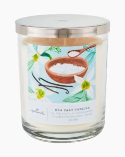 Hallmark Sea Salt Vanilla 3-Wick Jar Candle