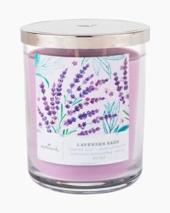 Hallmark Lavender Sage 3-Wick Jar Candle