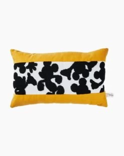 Hallmark Disney Mickey Mouse Silhouettes Lumbar Throw Pillow