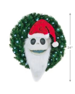 Hallmark Disney Tim Burton's The Nightmare Before Christmas Jack Skellington Wreath -Toy store 000500 1000602804 NoColor ALT2 v1