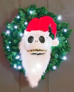 Hallmark Disney Tim Burton's The Nightmare Before Christmas Jack Skellington Wreath -Toy store 000500 1000602804 NoColor ALT3 v1