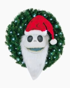 Hallmark Disney Tim Burton's The Nightmare Before Christmas Jack Skellington Wreath