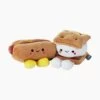 Hallmark Better Together Hot Dog And S'More Magnetic Plush