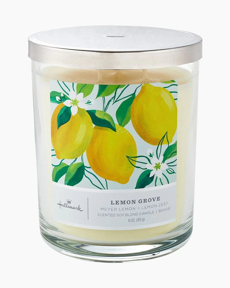 Hallmark Lemon Grove 3-Wick Jar Candle 2 Hallmark Lemon Grove 3-Wick Jar Candle - Image 2