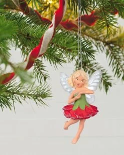 Hallmark Fairy Messengers Carnation Fairy Ornament