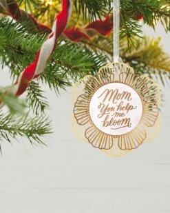 Hallmark Thank You, Mom Metal Ornament