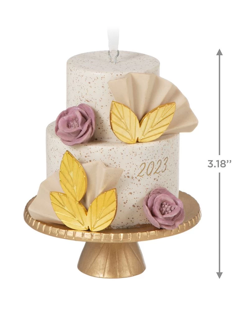 Hallmark A Sweet Beginning 2023 Porcelain Ornament 4 Hallmark A Sweet Beginning 2023 Porcelain Ornament - Image 4