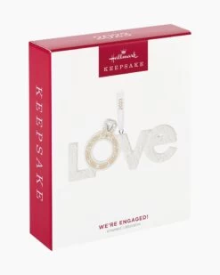 Hallmark We're Engaged! 2023 Porcelain Ornament -Toy store 000500 1000617340 NoColor ALT3