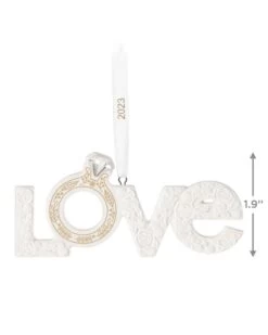 Hallmark We're Engaged! 2023 Porcelain Ornament -Toy store 000500 1000617340 NoColor ALT5