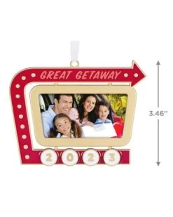 Hallmark Great Getaway 2023 Metal Photo Frame Ornament 11 Hallmark Great Getaway 2023 Metal Photo Frame Ornament -Toy store 000500 1000617343 NoColor ALT5