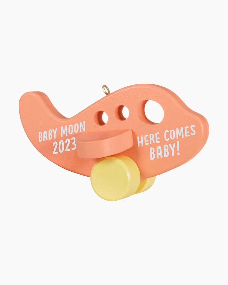 Hallmark Our Babymoon 2023 Wood Ornament 2 Hallmark Our Babymoon 2023 Wood Ornament - Image 2