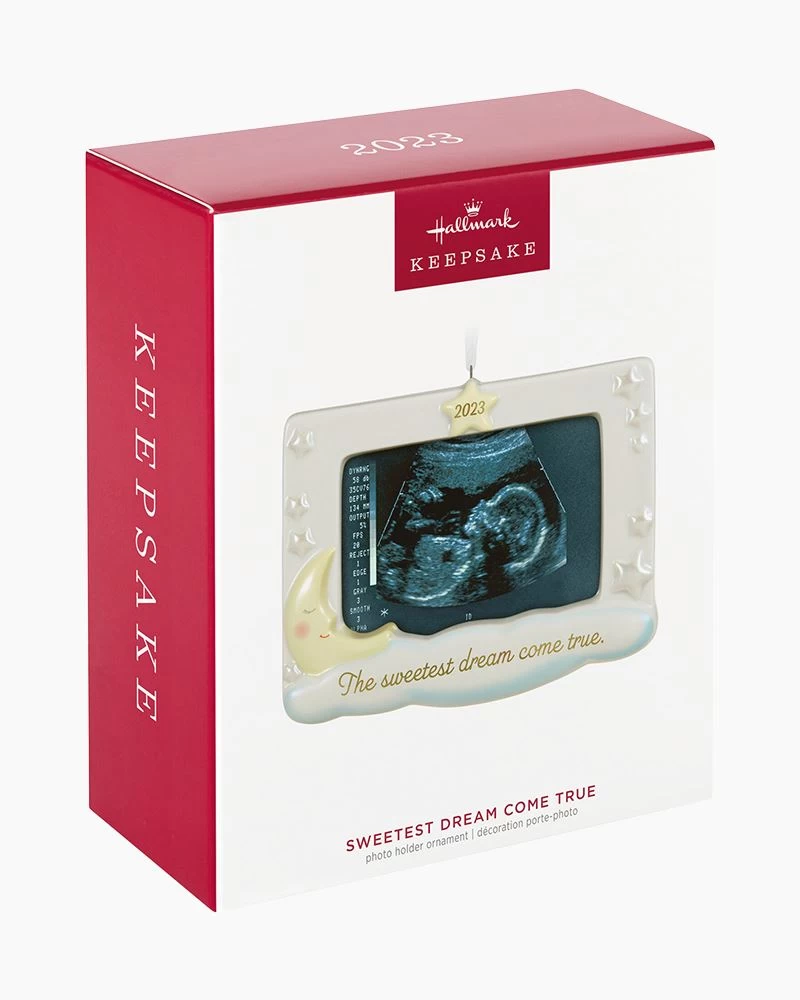 Hallmark Sweetest Dream Come True 2023 Porcelain Photo Frame Ornament 4 Hallmark Sweetest Dream Come True 2023 Porcelain Photo Frame Ornament - Image 4