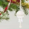 Hallmark Baby's First Christmas Rattle 2023 Porcelain Ornament