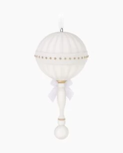 Hallmark Baby's First Christmas Rattle 2023 Porcelain Ornament -Toy store 000500 1000617346 NoColor ALT2