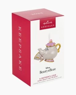 Hallmark Disney Beauty And The Beast A Mother's Love Porcelain Ornament -Toy store 000500 1000617347 NoColor ALT3