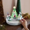 Hallmark Snowtop Lodge Christmas Concert Tabletop Decoration With Light And Sound