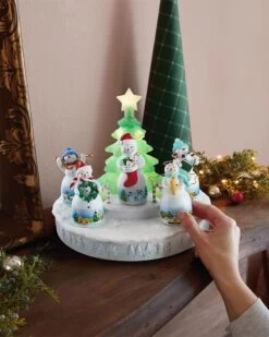 Hallmark Snowtop Lodge Christmas Concert Tabletop Decoration With Light And Sound