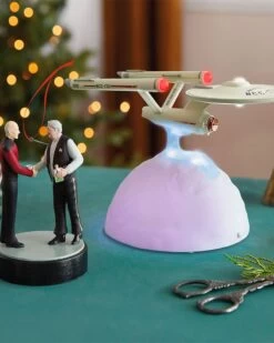 Hallmark Star Trek™ U.S.S. Enterprise NCC-1701 Tabletop Decoration With Light And Sound