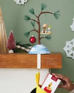 Hallmark The Peanuts® Gang A Charlie Brown Christmas Ornament And Stocking Hanger