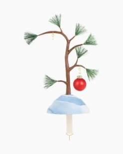 Hallmark The Peanuts® Gang A Charlie Brown Christmas Ornament And Stocking Hanger -Toy store 000500 1000619731 NoColor ALT2