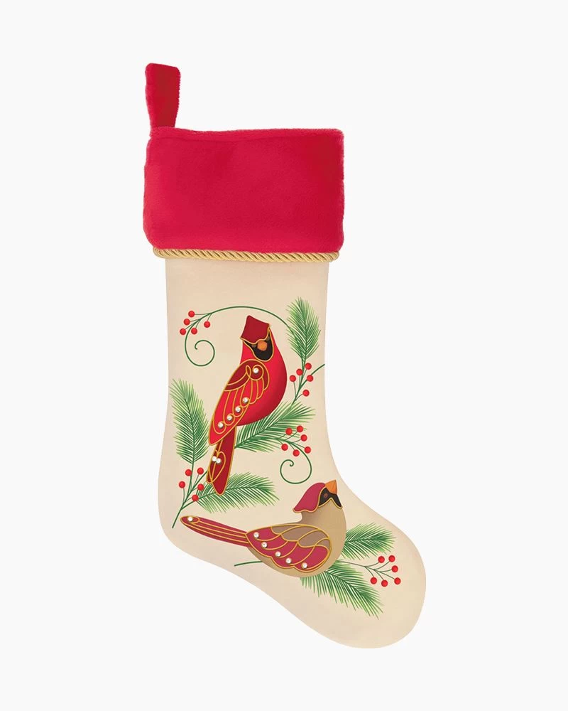Hallmark The Beauty Of Birds Stocking 2 Hallmark The Beauty Of Birds Stocking - Image 2
