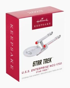 Hallmark Mini Star Trek™ U.S.S. Enterprise NCC-1701 Ornament -Toy store 000500 1000621913 NoColor ALT4
