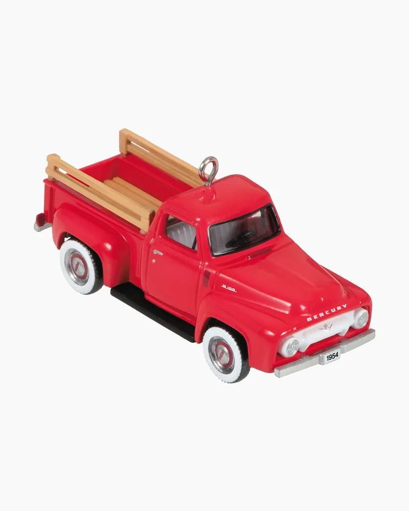 Hallmark Mini Lil' American Trucks 1954 Mercury M-100 2023 Metal Ornament 2 Hallmark Mini Lil' American Trucks 1954 Mercury M-100 2023 Metal Ornament - Image 2
