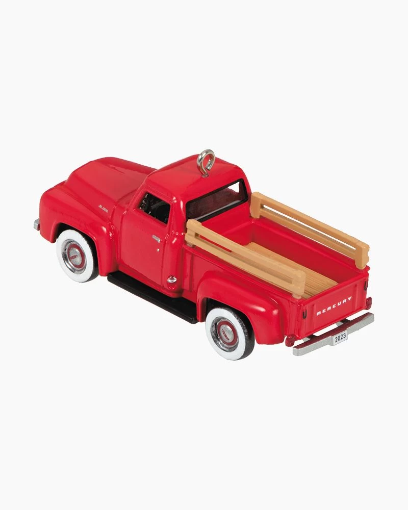 Hallmark Mini Lil' American Trucks 1954 Mercury M-100 2023 Metal Ornament 3 Hallmark Mini Lil' American Trucks 1954 Mercury M-100 2023 Metal Ornament - Image 3