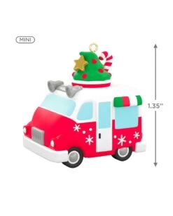 Hallmark Mini Festive Frozen Treats Ornament With Sound -Toy store 000500 1000621932 NoColor ALT3