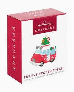 Hallmark Mini Festive Frozen Treats Ornament With Sound -Toy store 000500 1000621932 NoColor ALT4