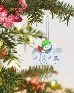 Hallmark Mini A Snowy 2023 Ornament With Light