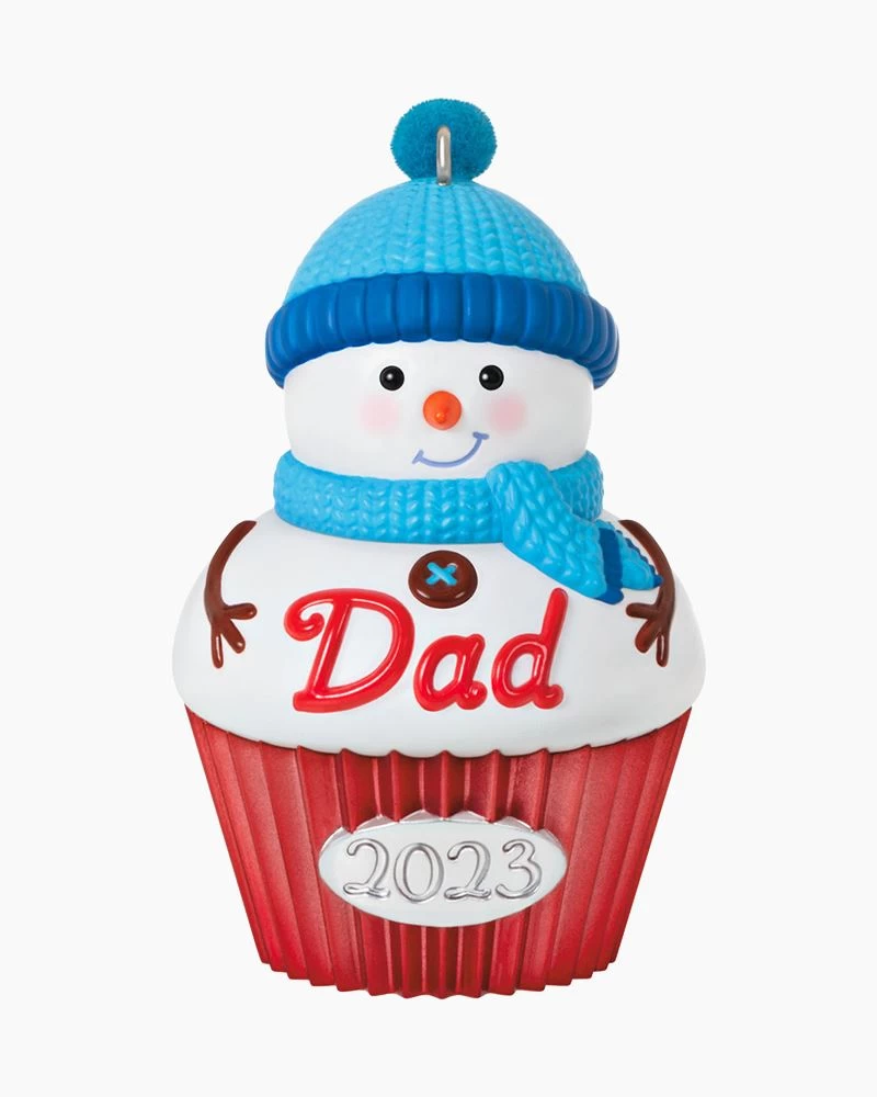 Hallmark Dad Cupcake 2023 Ornament 2 Hallmark Dad Cupcake 2023 Ornament - Image 2