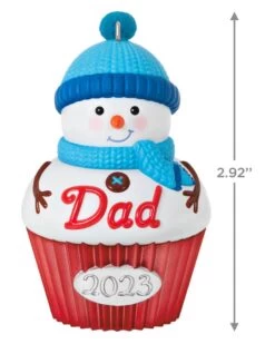 Hallmark Dad Cupcake 2023 Ornament 9 Hallmark Dad Cupcake 2023 Ornament -Toy store 000500 1000621937 NoColor ALT3