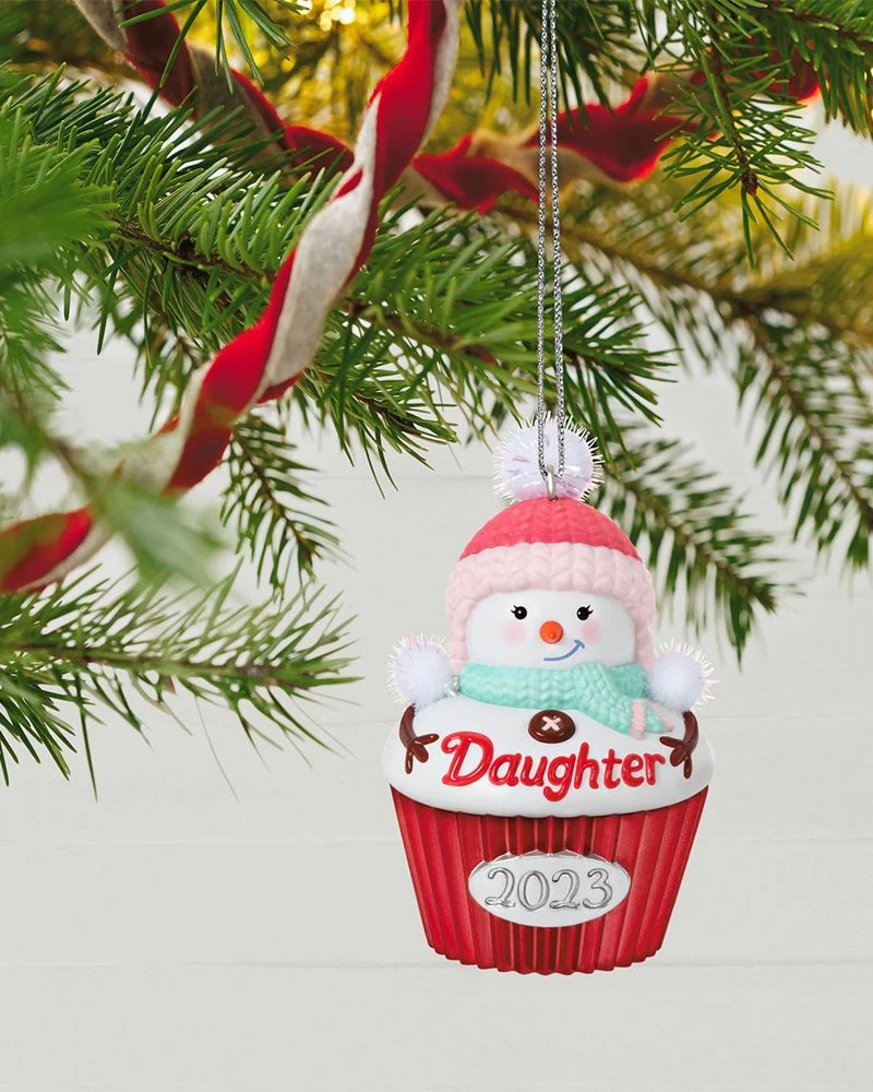 Hallmark Daughter Cupcake 2023 Ornament 1 Hallmark Daughter Cupcake 2023 Ornament