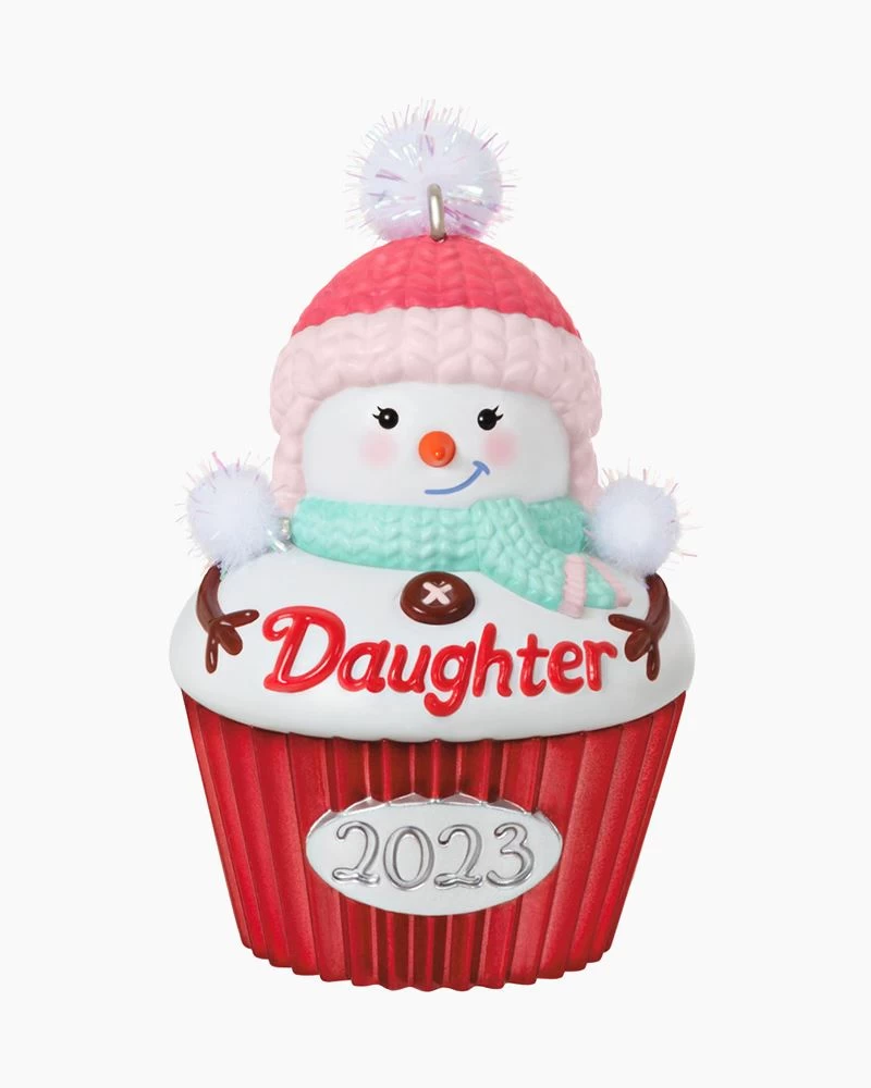 Hallmark Daughter Cupcake 2023 Ornament 2 Hallmark Daughter Cupcake 2023 Ornament - Image 2