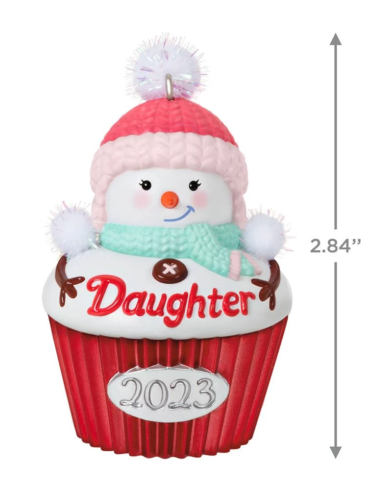 Hallmark Daughter Cupcake 2023 Ornament 4 Hallmark Daughter Cupcake 2023 Ornament - Image 4