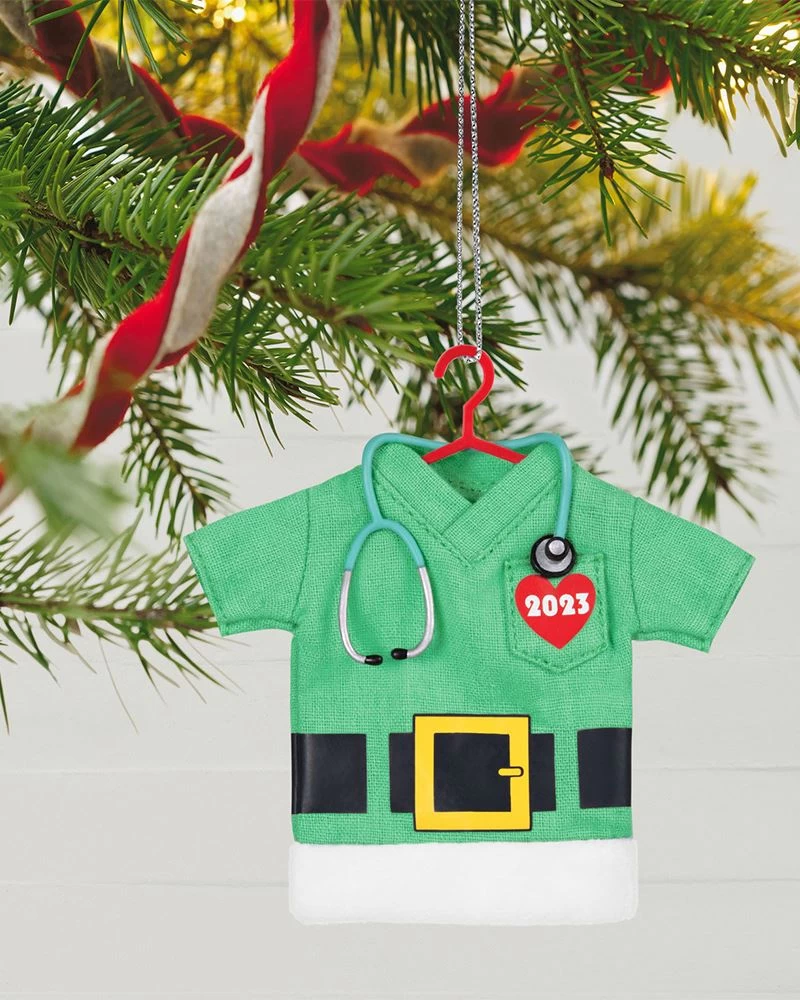 Hallmark The Gift Of Caring 2023 Fabric Ornament 1 Hallmark The Gift Of Caring 2023 Fabric Ornament