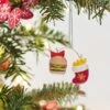 Hallmark Mini A Perfect Pairing Ornaments (Set Of 2)