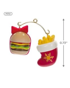 Hallmark Mini A Perfect Pairing Ornaments (Set Of 2) -Toy store 000500 1000621959 NoColor ALT3