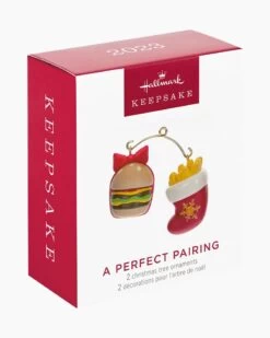 Hallmark Mini A Perfect Pairing Ornaments (Set Of 2) -Toy store 000500 1000621959 NoColor ALT4