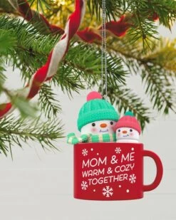 Hallmark Mom & Me Hot Cocoa Mug 2023 Ornament