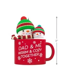 Hallmark Dad & Me Hot Cocoa Mug 2023 Ornament -Toy store 000500 1000621963 NoColor ALT3