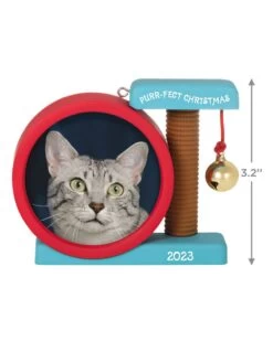 Hallmark Purr-fect Christmas 2023 Photo Frame Ornament -Toy store 000500 1000621966 NoColor ALT3