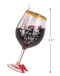 Hallmark Oh, What Fun It Is To Wine Ornament -Toy store 000500 1000621969 NoColor ALT3
