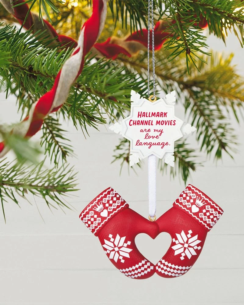 I Love Hallmark Channel! Ornament 1 I Love Hallmark Channel! Ornament