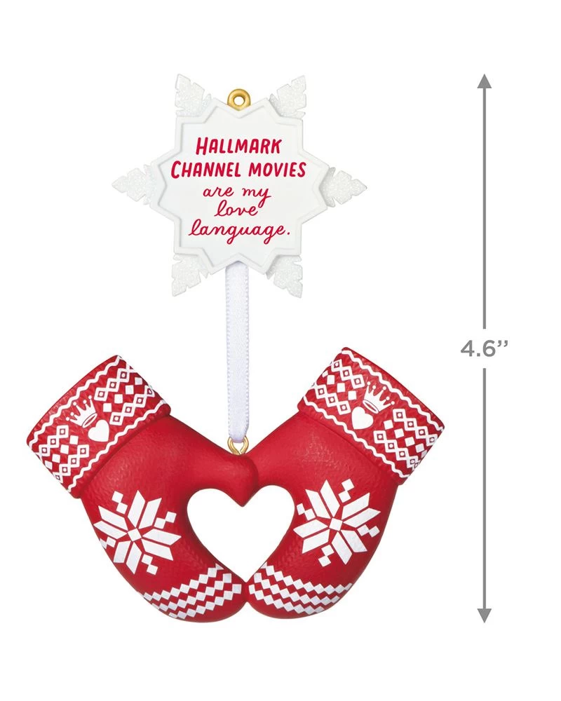 I Love Hallmark Channel! Ornament 4 I Love Hallmark Channel! Ornament - Image 4