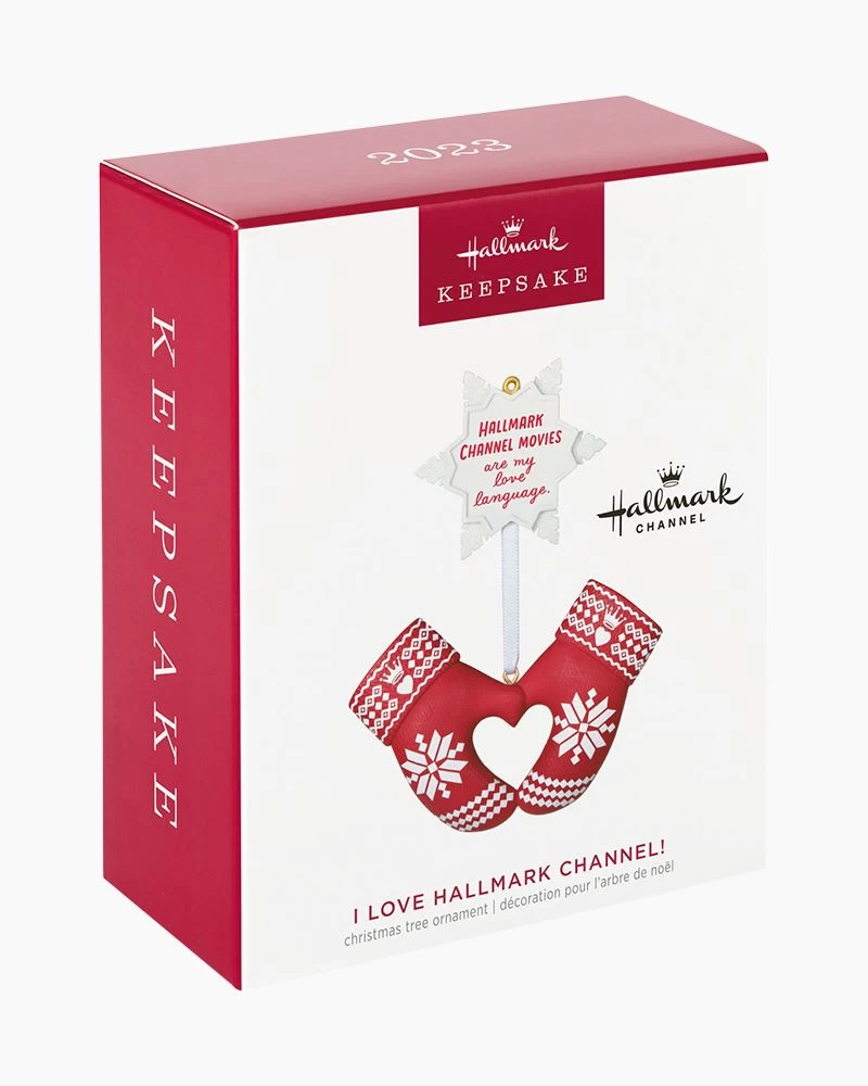 I Love Hallmark Channel! Ornament 5 I Love Hallmark Channel! Ornament - Image 5